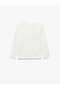 Cotton Long Sleeve Crew Neck Printed T-Shirt - 2