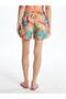 Lcw Dream Patterned Women's Swim Shorts with Elastic Waist (S5) - 4