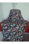 Robadan Long Sleeve 100% Viscose Push Flower Mother Dress, Prayer Dress