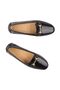 Genuine Patent Leather Women's Buckle Loafer 700909 - 3