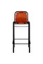 Bar Stools 2 pcs Real Leather - 2