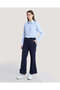 Creased Turn-Up Pants - 4
