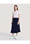Linen Blend Skirt - 4