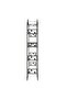 Garden Arch Black 116x45x240 cm Steel - 2