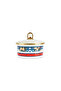 Amalfi Enamel 3-Piece Large Size Jar Set - 4