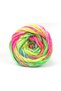 Lot of 2 X 150Gr Skeins Ice Yarns Cakes Alpine Angora (20% Angora) Yarn Neon Colors - 2