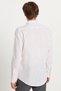 Men's Slim Fit Slim Fit Buttoned Sports Collar Linen Effect 100% Cotton Yellow Striped Summer Shirt - 5