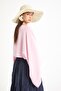 Pink Oversize Cut Muslin Blouse 29230 - 5