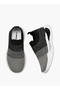 Textured Slip-On Sports Shoes with Pull Tab - 5
