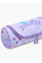 Heart Print Pencil Pouch with Zip Closure - W 9 x H 21 x D 10 cm - 4