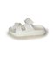 Feelup Comfort Sole Eva Men's Beach Pool Sea Daily Velcro Slippers Ecru - 6