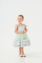 Tulle Girl's Evening Dress, Sparkling Layered Skirt, Princess Dress, Bag Gift, Age 4-7 - 2
