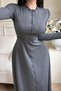 Women's Piece Pis Stitched Trend Dress - 2