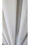 Cappuccino Organic Bamboo Tulle Curtain 1/3 Dense Pleats No Wrinkle No Ironing Required - 2