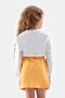 Girl White Sweatshirt - 4