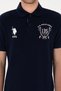 Men's Regular Fit Polo Neck Navy Blue T-Shirt 50299667-Vr033 - 6