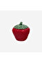 Strawberries Red Ceramic Storage Container 450 ml