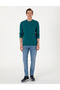 Emerald 2 Thread Regular Fit Crew Neck Basic Sweatshirt 50314054-Vr055 - 4