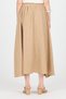 Mink Cotton Bell Cut Lace up Long Skirt 8024 - 5