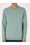 Çağla 2 Thread Regular Fit Crew Neck Basic Sweatshirt 50314054-Vr016 - 6