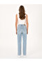 Light Blue Straight Fit Jean Trousers 50308401-Vr003 - 4