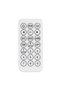 Ceas deșteptător digital cu LED, 3D, alb - 4