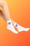 6 Pairs Men Women Socks Socket Long Socks Colorful Pattern Socks - 6