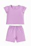 Baby Girl Ruffle T-Shirt Shorts 2-Piece Set - 2