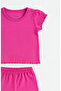 Baby Girl Ruffle T-Shirt-Shorts 2-Piece Set - 3