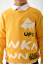 Yellow Boy's Knitwear Sweater - Crew Neck / Long Sleeve - 4