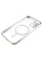 Glass Protective Case for iPhone 15 Pro, Silver - 5