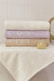 Eye 3-Piece Hand and Face Towel Set – 50X90 cm 100% Cotton, Soft Textured, Patterned