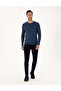 Navy Blue Slim Fit Jean Trousers 50315248-Vr033