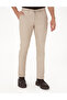 Beige Slim Fit Drawstring Canvas Trousers 50310829-Vr011 - 2