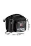 Licensed 3 Compartment Thin Stick Faux Leather School Bag + Lunch Bag + Pen Holder Set - 4