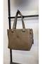 1374 Sn Women's Cross Strap Soft Textured Cream 4 Compartment Black Accessory Shoulder and Hand Bag - 2