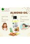Almond Oil for Skin – 100ml | Cold Pressed Organic for Hair, 100% Pure for Face, Nails & Baby Skin - 5