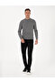 Black Slim Fit Canvas Trousers 50310857-Vr046