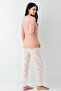 Women's Seasonal Long Sleeve Pocket Pajama Set, Modal and Cotton Fabric - 4