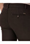 Dark Brown Slim Fit Drawcord Canvas Trousers 50310829-Vr084 - 6