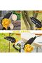 Sexrxwe Cordless Mini Chainsaw 6-Inch, Portable Handheld Electric Chainsaw, Battery Powered 2Pcs 20V - 8