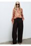 Flounced patterned blouse - 2