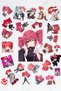 Kasane Teto Anime Daughter Phone Laptop Bullet Journal Adhesive Foil Sticker Pack (25 Pcs) - 4