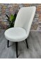 Bohemian New Model Chair Cover Bomrix Coco Teddy Bank Puf Chair Cover 1 Quality Woven Elasticated Sitting 45X46 Back 47 - 5