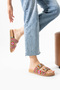Shoe Boutique Ethnic Stone Adjustable Belted Daily Slippers - 2