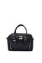Women's Two-Sleeved Zipper Two-Eye Lined Cross, Hand, Arm and Shoulder Bag