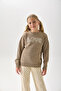 Girl's Embroidered Knitwear Sweater