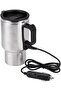 Car Heating Cup, Stainless Steel Travel Heating Cup, Electric Heated Coffee Mug for Heating Water, C