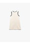 Bow Detailed Sleeveless Crew Neck Tweed Dress - 2