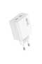 Φορτιστής, QC3.0, PD, 35W, 2xUSB Type-C, Λευκό - 2